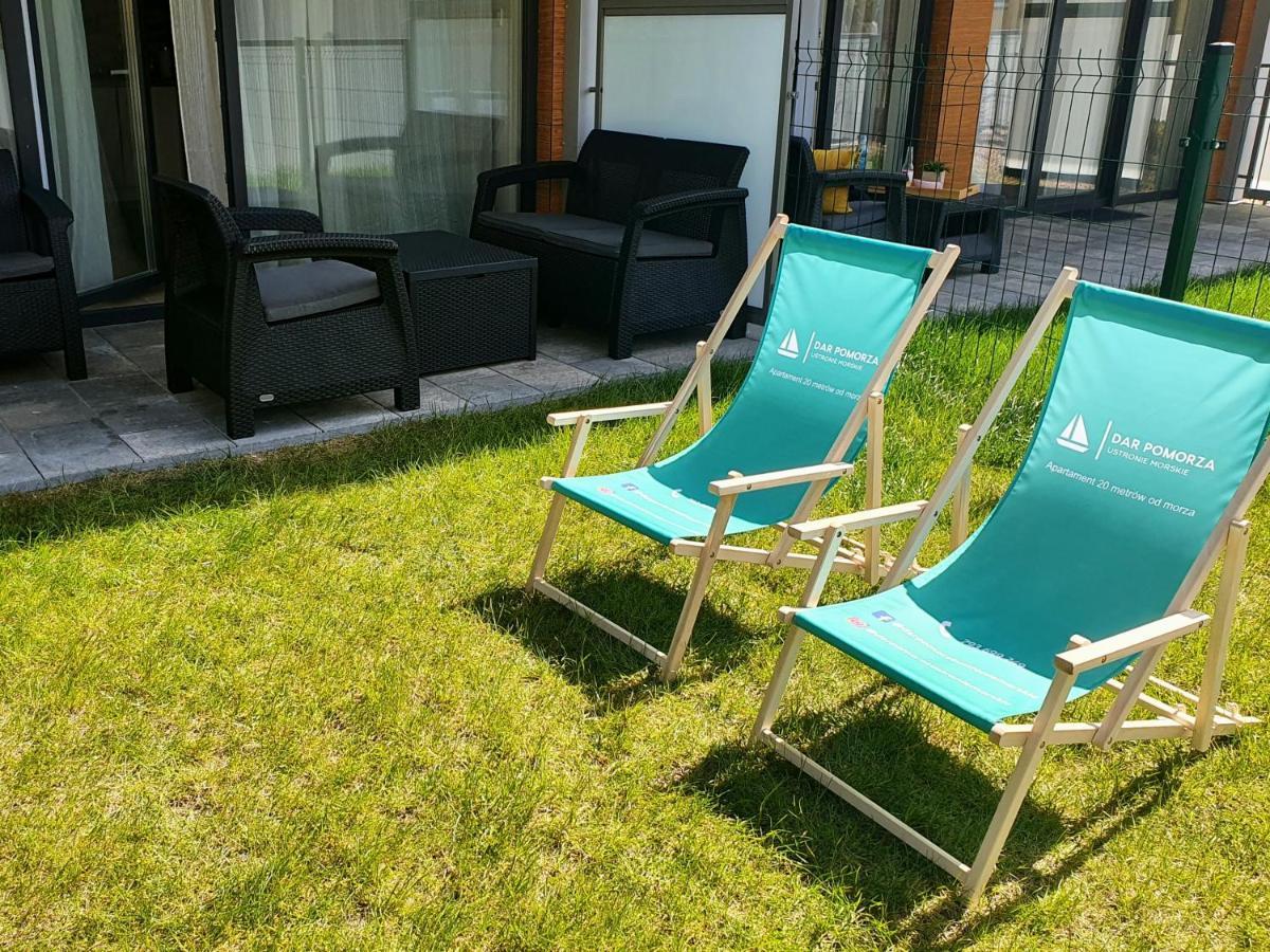 Apartament Dar Pomorza 20M Do Plazy Ustronie Apartments Ustronie Morskie Bagian luar foto